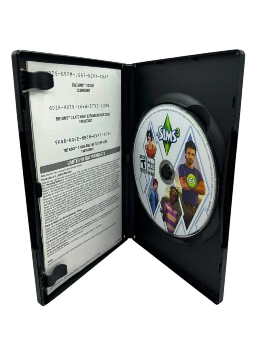 The Sims 3 PC EA Sports 2 Disc Pack - Sims 3 & High End Loft Stuff CIB